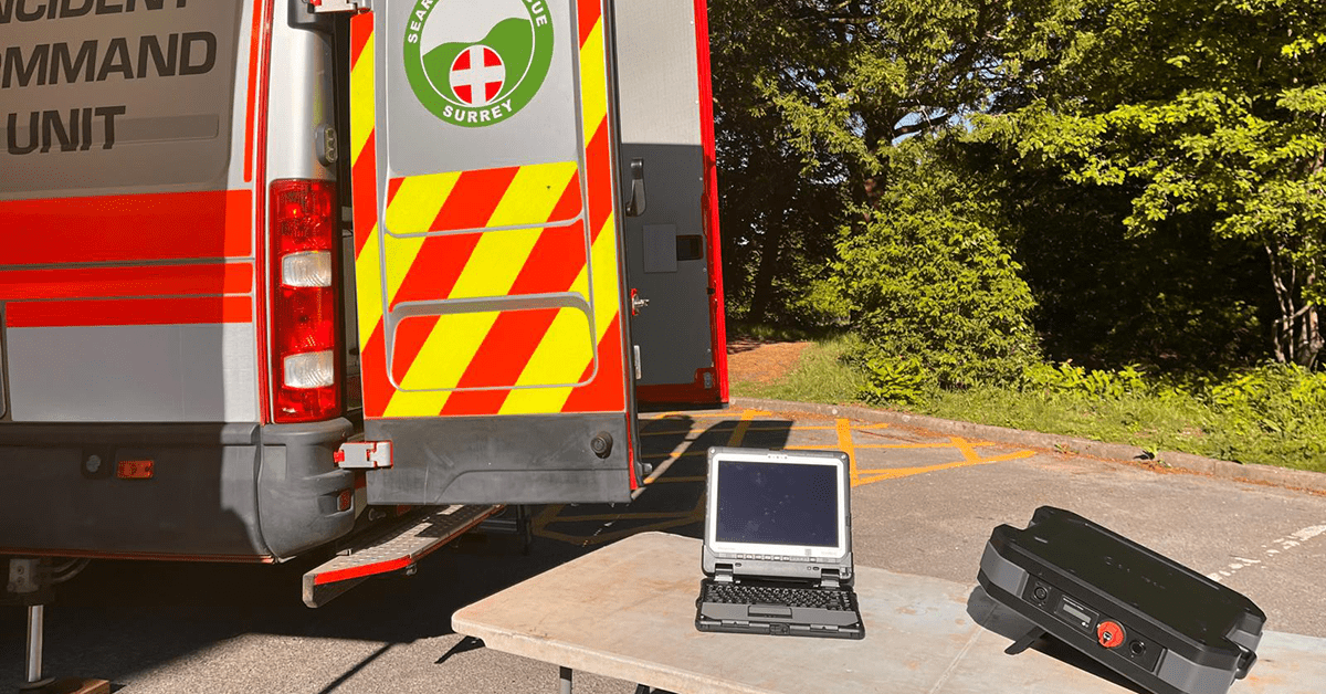 Ericsson and UK Connect team up to deliver critical connectivity to Surrey Search & Rescue