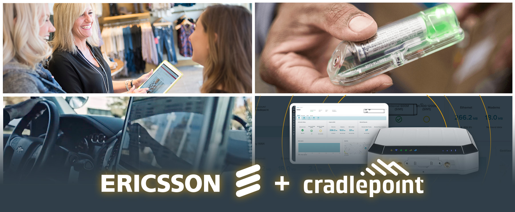 Ericsson Accelerates 5G for Enterprise with Acquisition of Cradlepoint