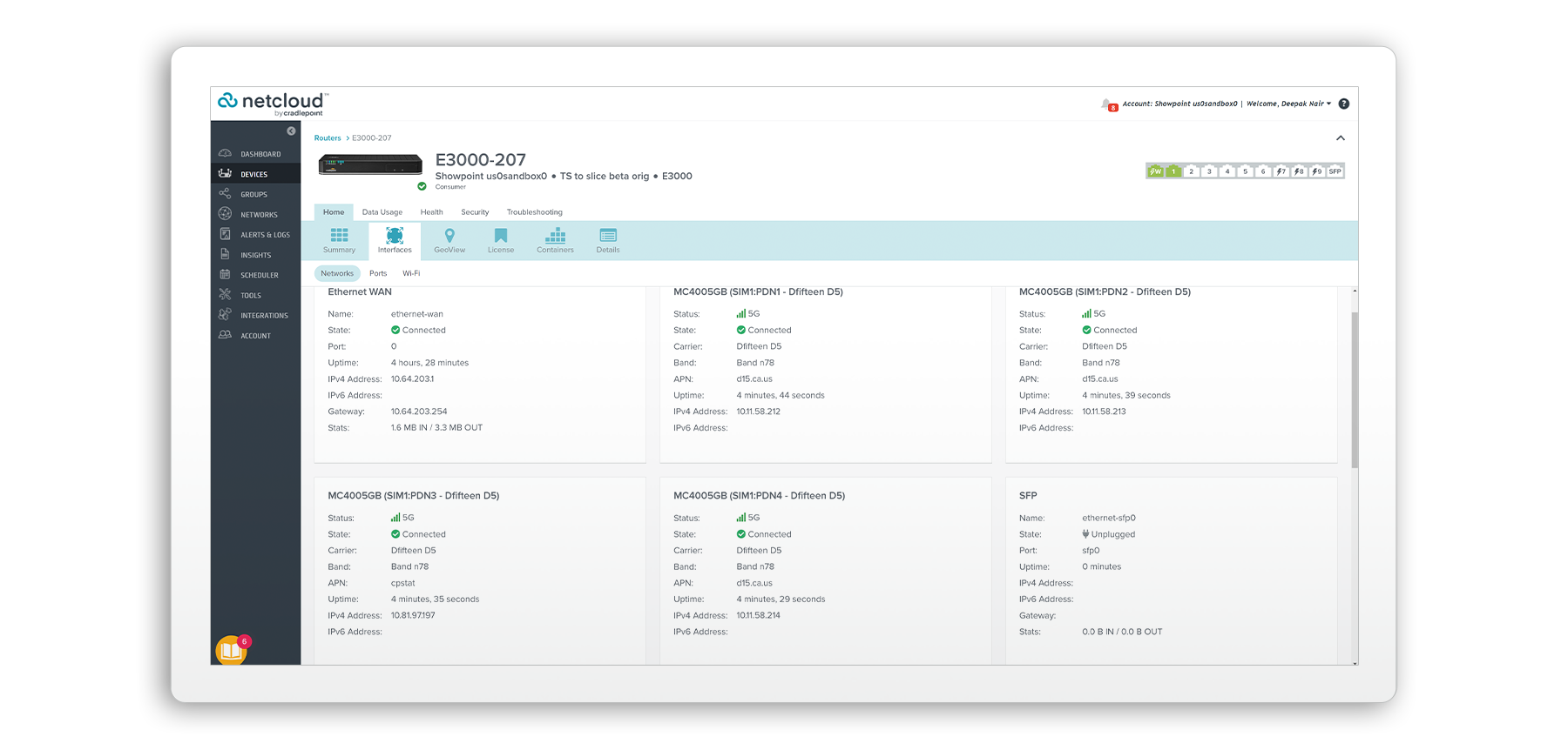 Cradlepoint successfully demonstrates SD-WAN and 5G network slicing for distributed enterprises at Ericsson D-15 Labs