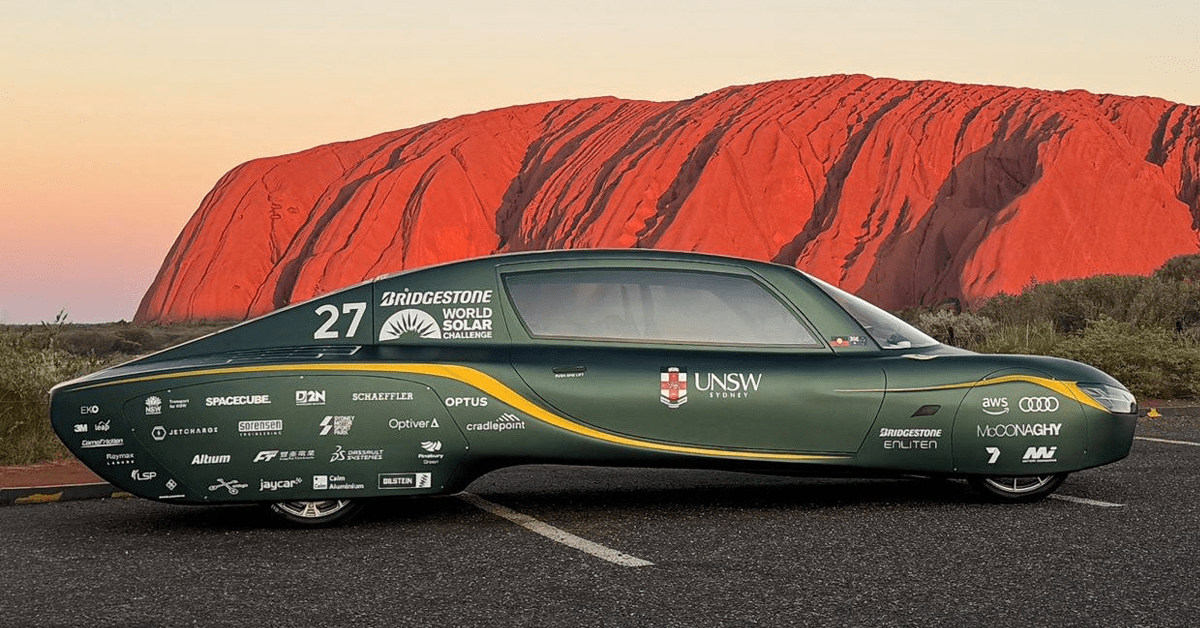 Cradlepoint Provides Connectivity for UNSW Solar Race Car in the Bridgestone World Solar Challenge